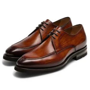 7 CM / 2.76 Inches - CMR CHAMARIPA Elevator Formal Shoes - Height Increaser For Men - Boutique Customized Smart-Casual Derby