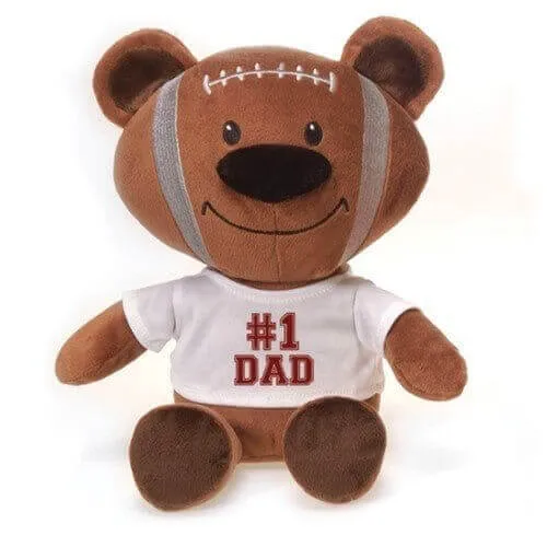 9" Sports Bears with #1 Dad