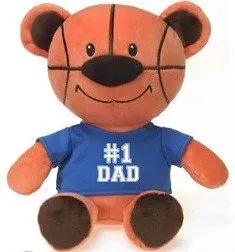 9" Sports Bears with #1 Dad