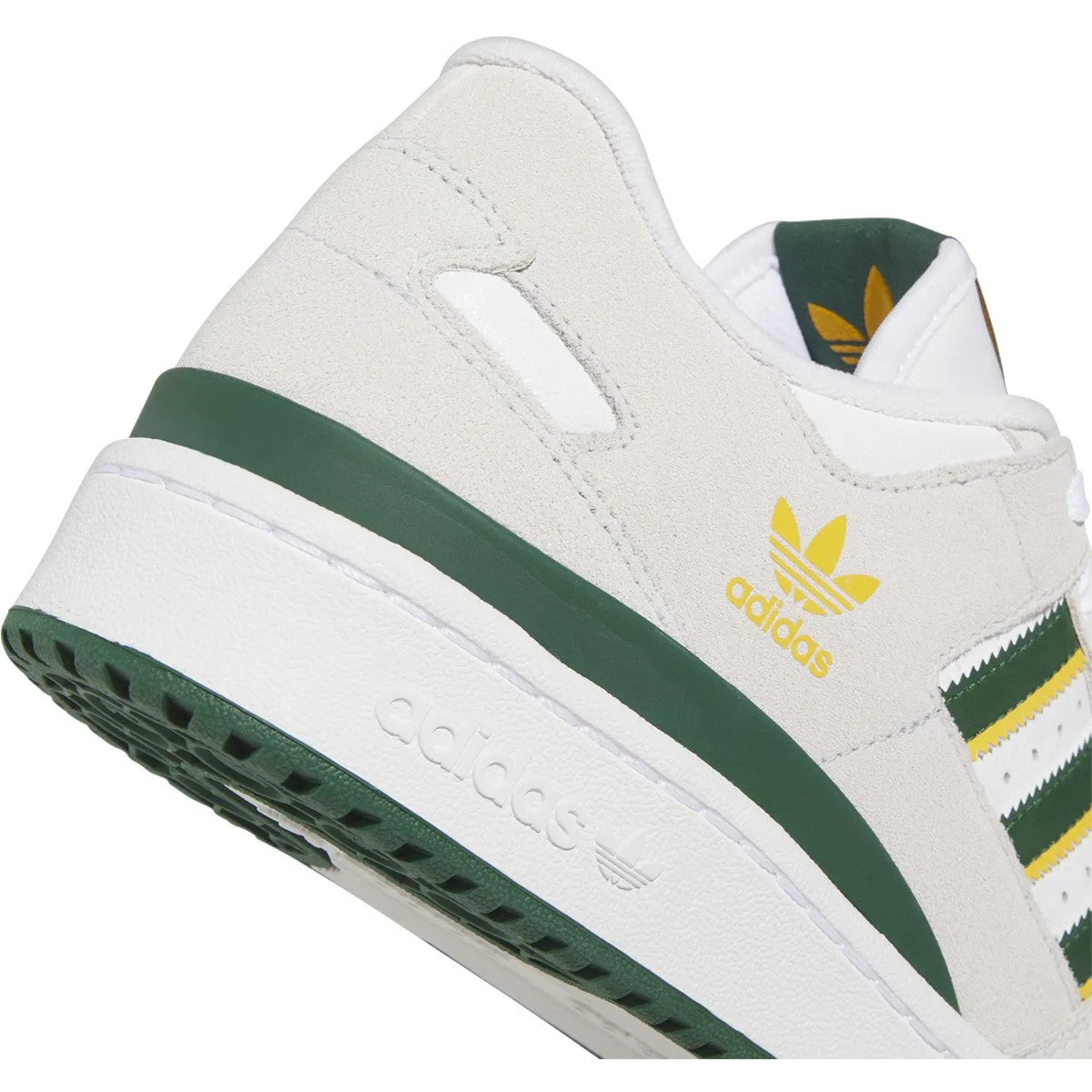 ADIDAS FORUM 84 LOW ADV WHITE / DARK GREEN / YELLOW