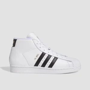 adidas Pro Model ADV Mid Top Shoes - Ftwr White/Core Black/Gold Met.