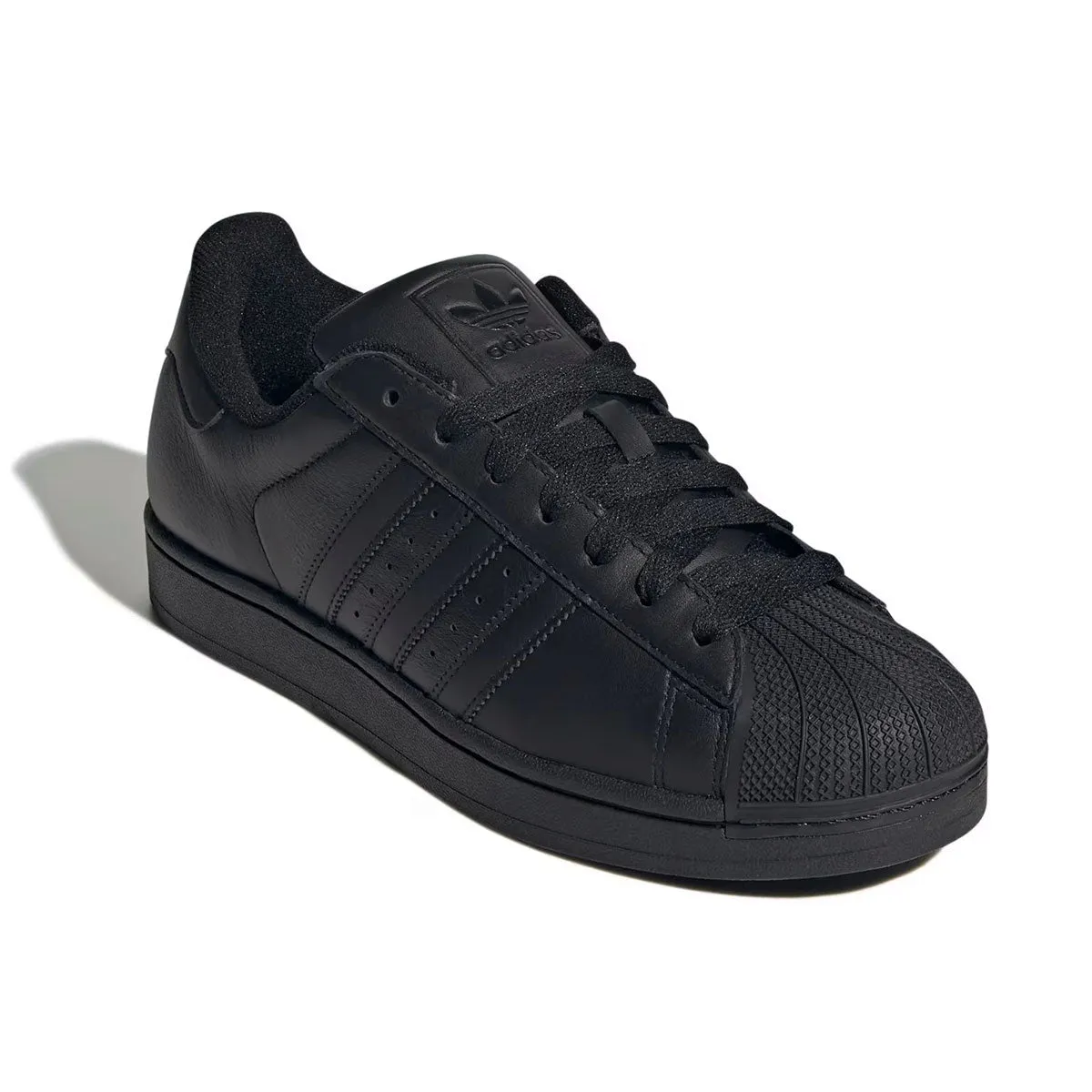 Adidas Superstar II 'Triple Black' Men's Shoes