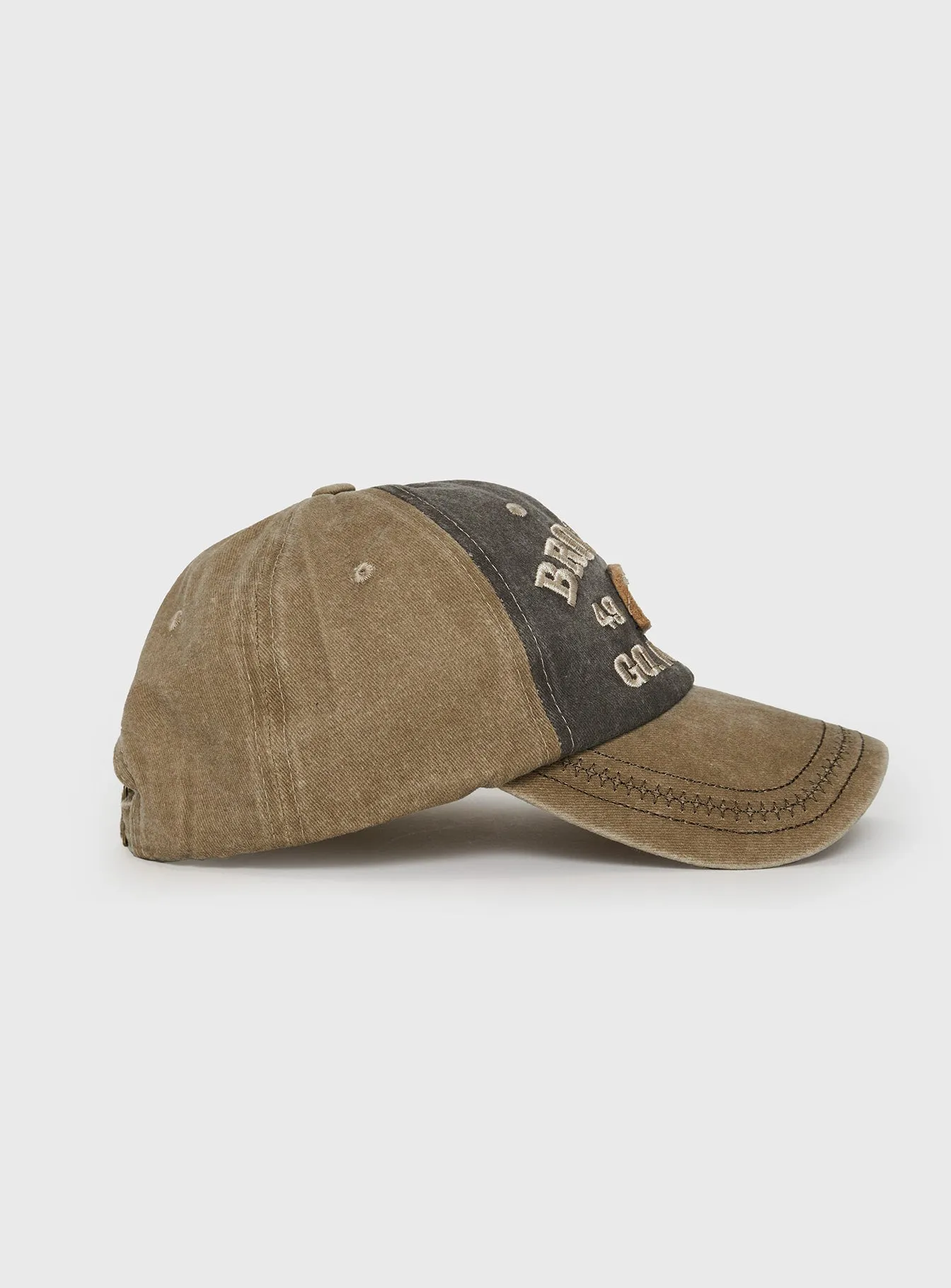 Adios Dad Cap Brown