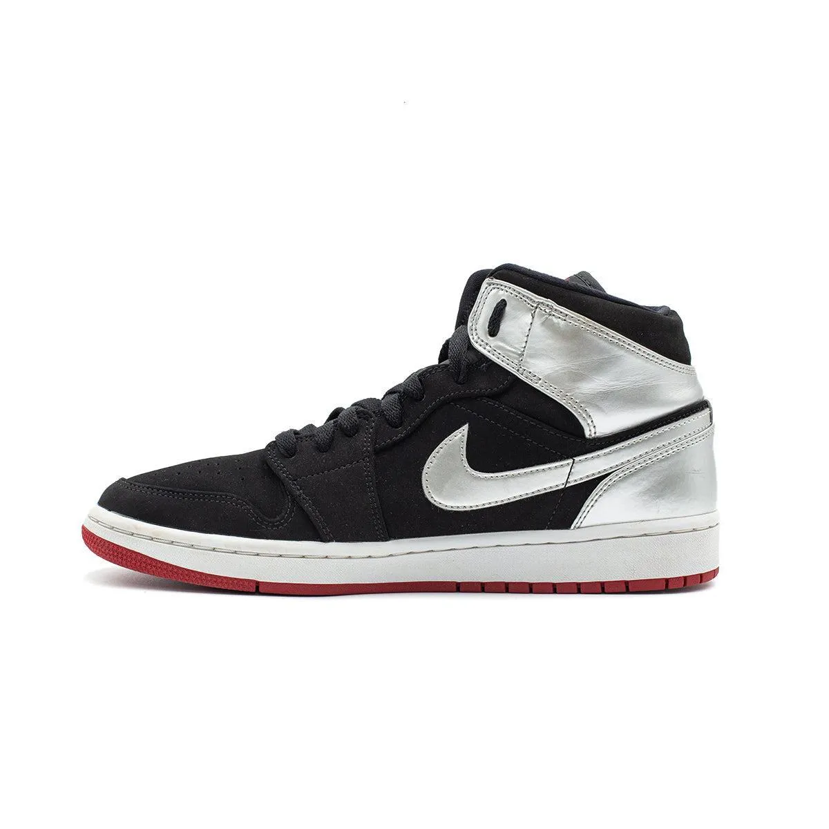 Air Jordan 1 Johnny Kilroy High-Top Sneakers Leather Black Colour For Men