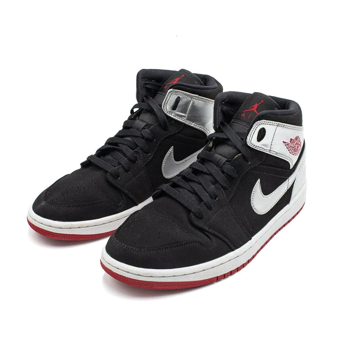 Air Jordan 1 Johnny Kilroy High-Top Sneakers Leather Black Colour For Men