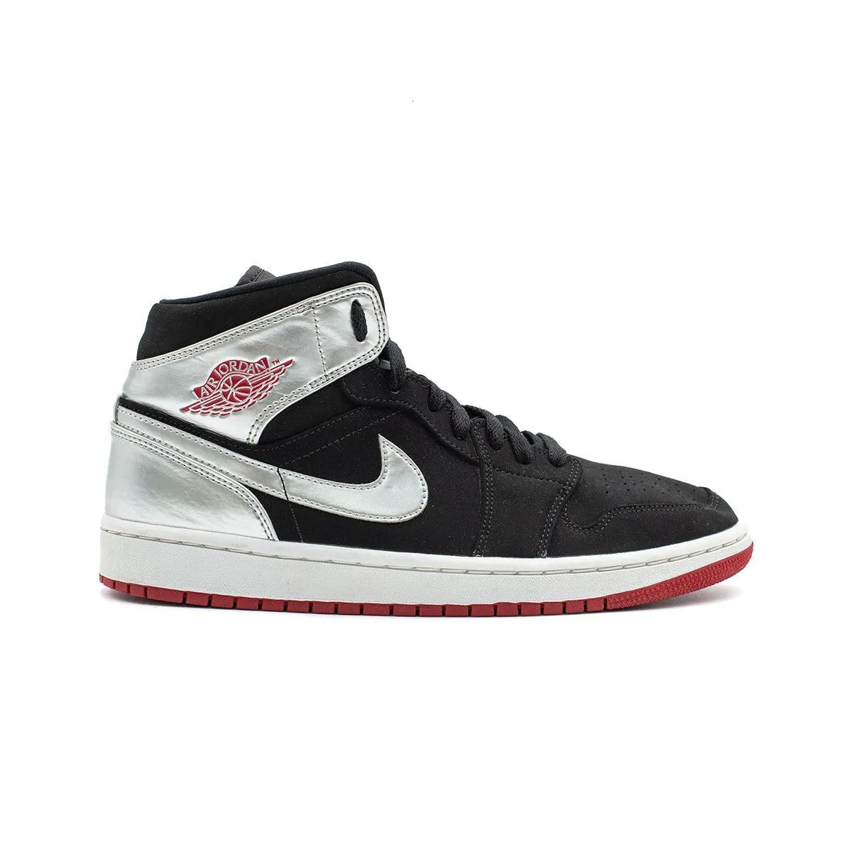 Air Jordan 1 Johnny Kilroy High-Top Sneakers Leather Black Colour For Men