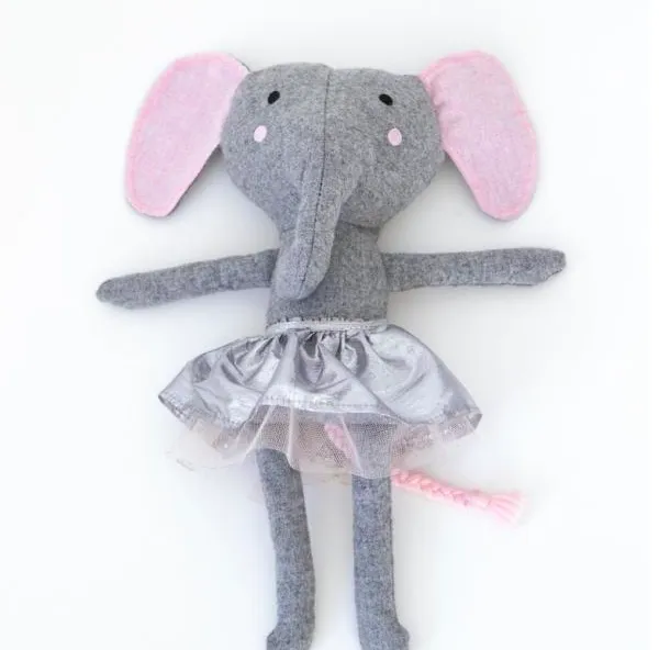 And The Little Dog Laughed - Edwina the Elephant Tutu Skirt