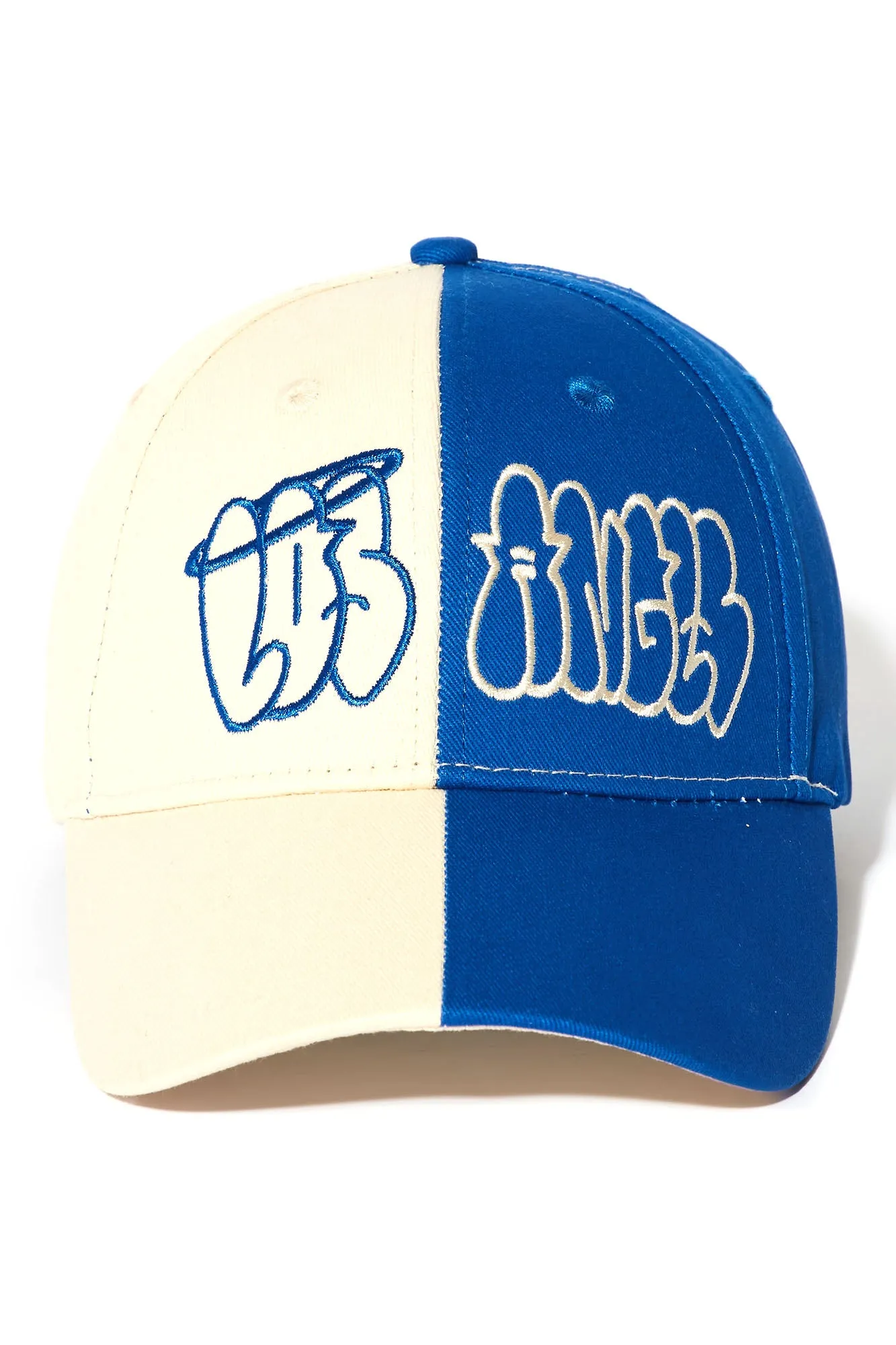 Angel City Split Dad Hat - Royal/combo