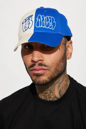 Angel City Split Dad Hat - Royal/combo