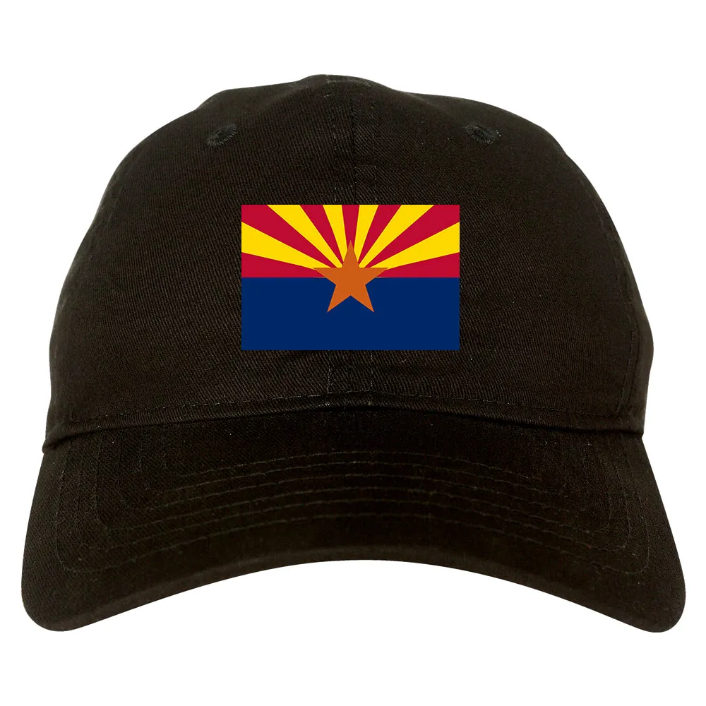 Arizona State Flag AZ Chest Mens Dad Hat