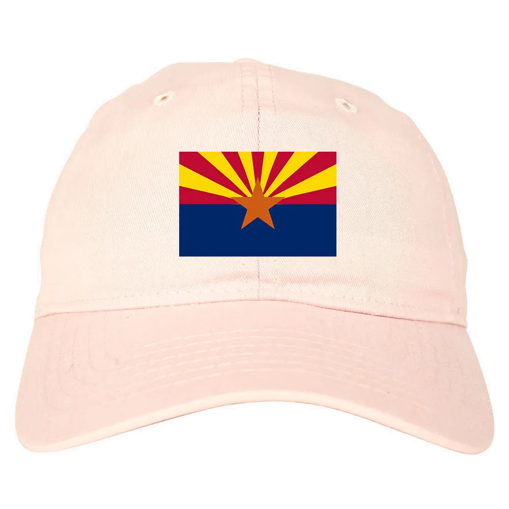 Arizona State Flag AZ Chest Mens Dad Hat