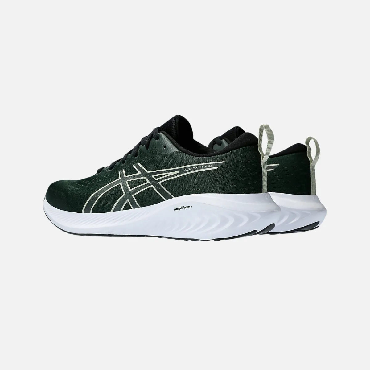 Asics Gel-Excite 10 Men's Running Shoes - Rain Forest/Dried Leaf Green