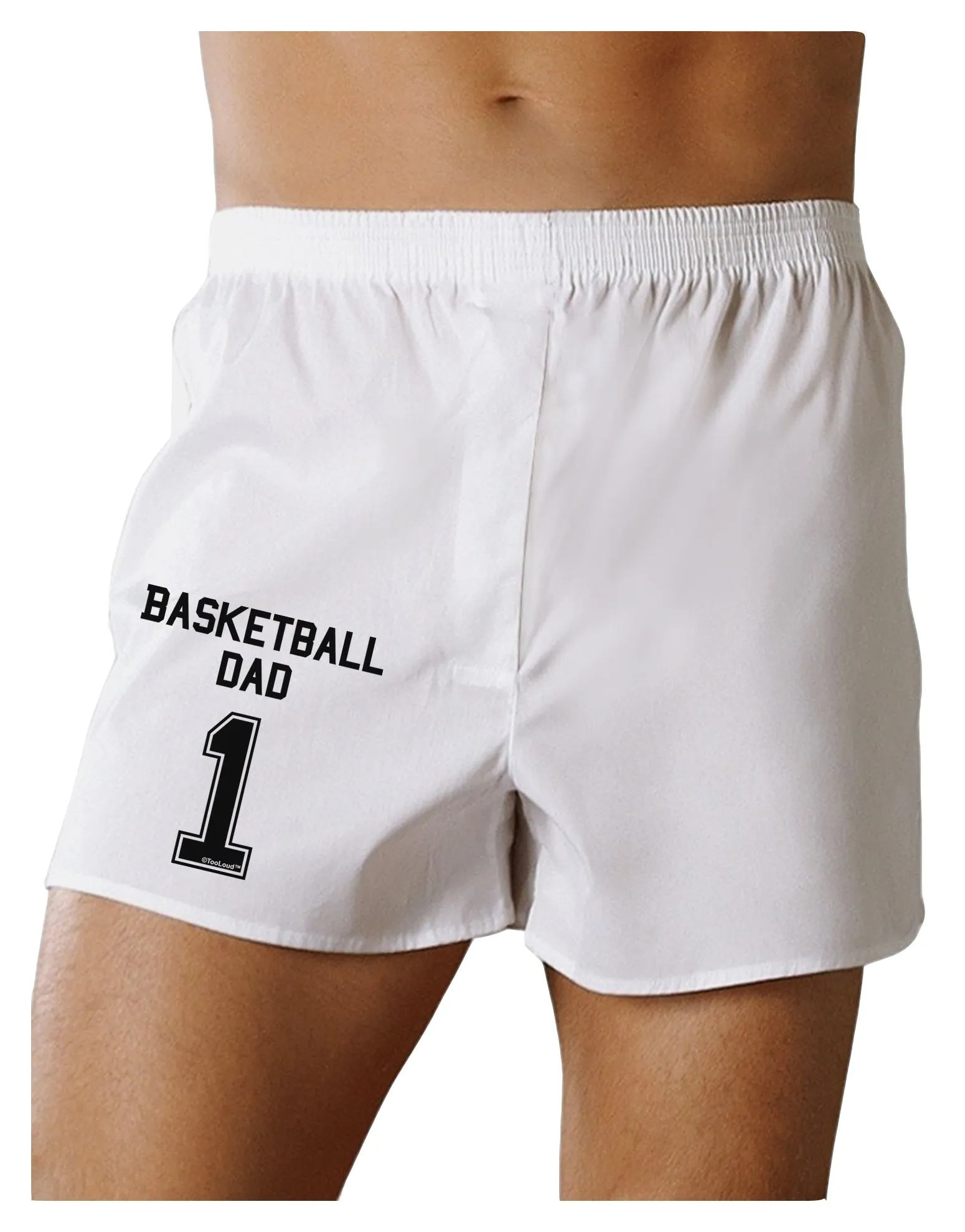 Basketball Dad Jersey Boxers Shorts by TooLoud