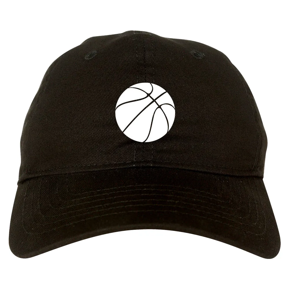 Basketball Logo Chest Mens Dad Hat Baseball Cap