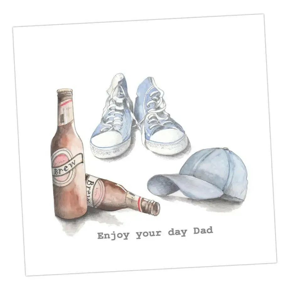 Beer etc, Enjoy Your Day Dad Card