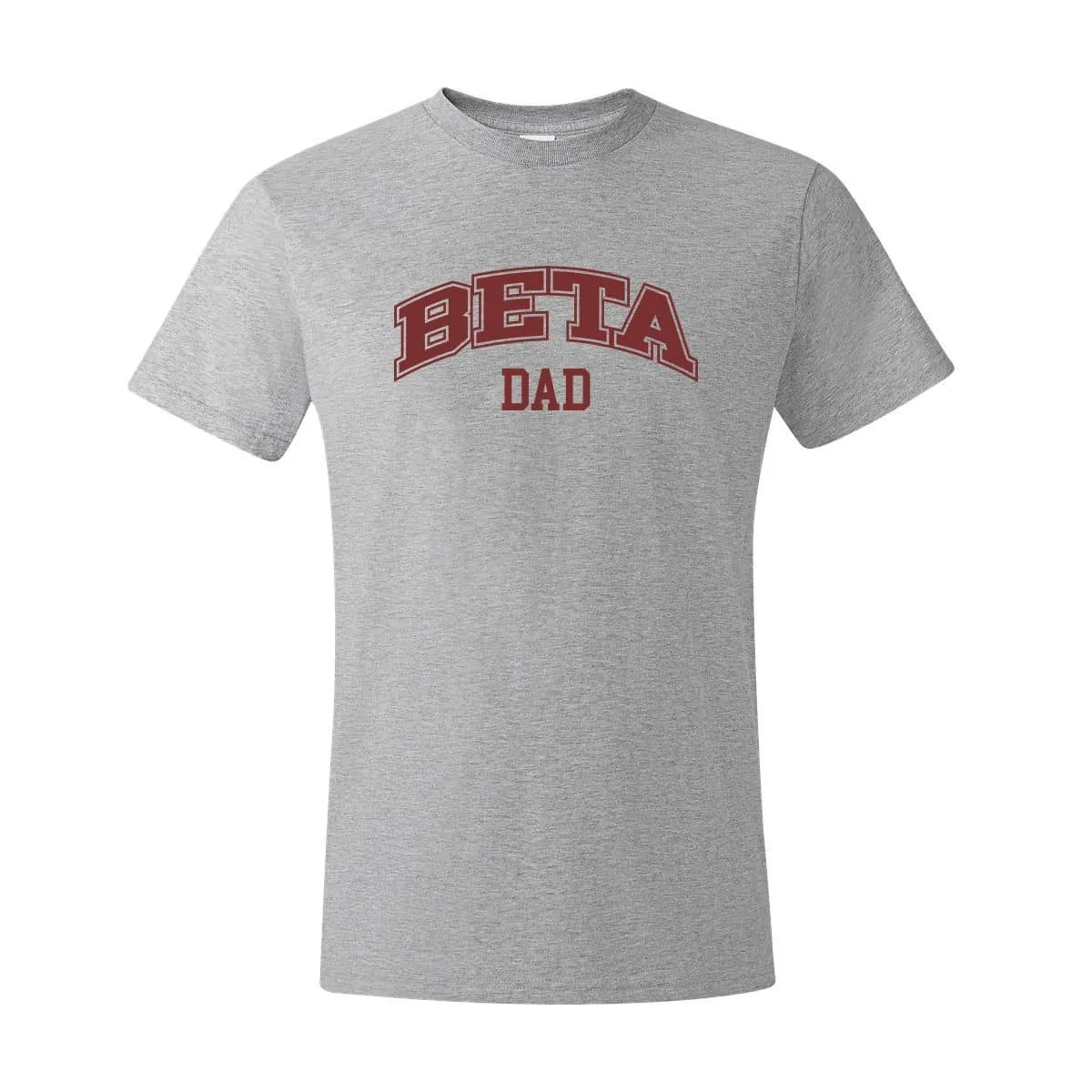 Beta Heather Gray Dad Tee