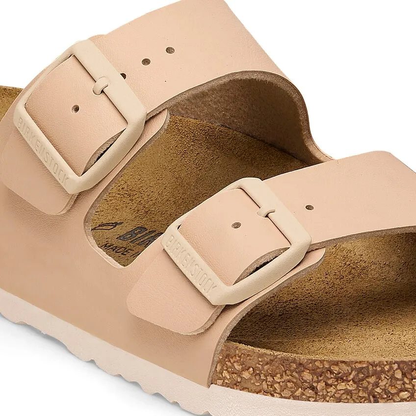 'Birkenstock' Women's Arizona Birko-Flor Sandal - New Beige