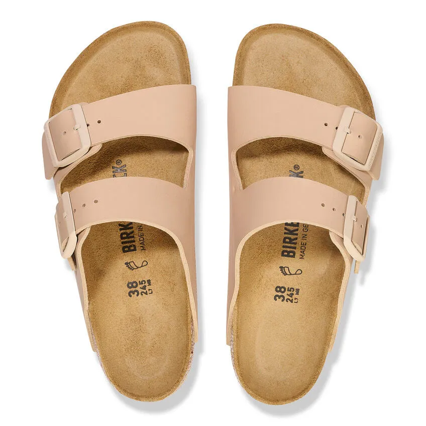 'Birkenstock' Women's Arizona Birko-Flor Sandal - New Beige