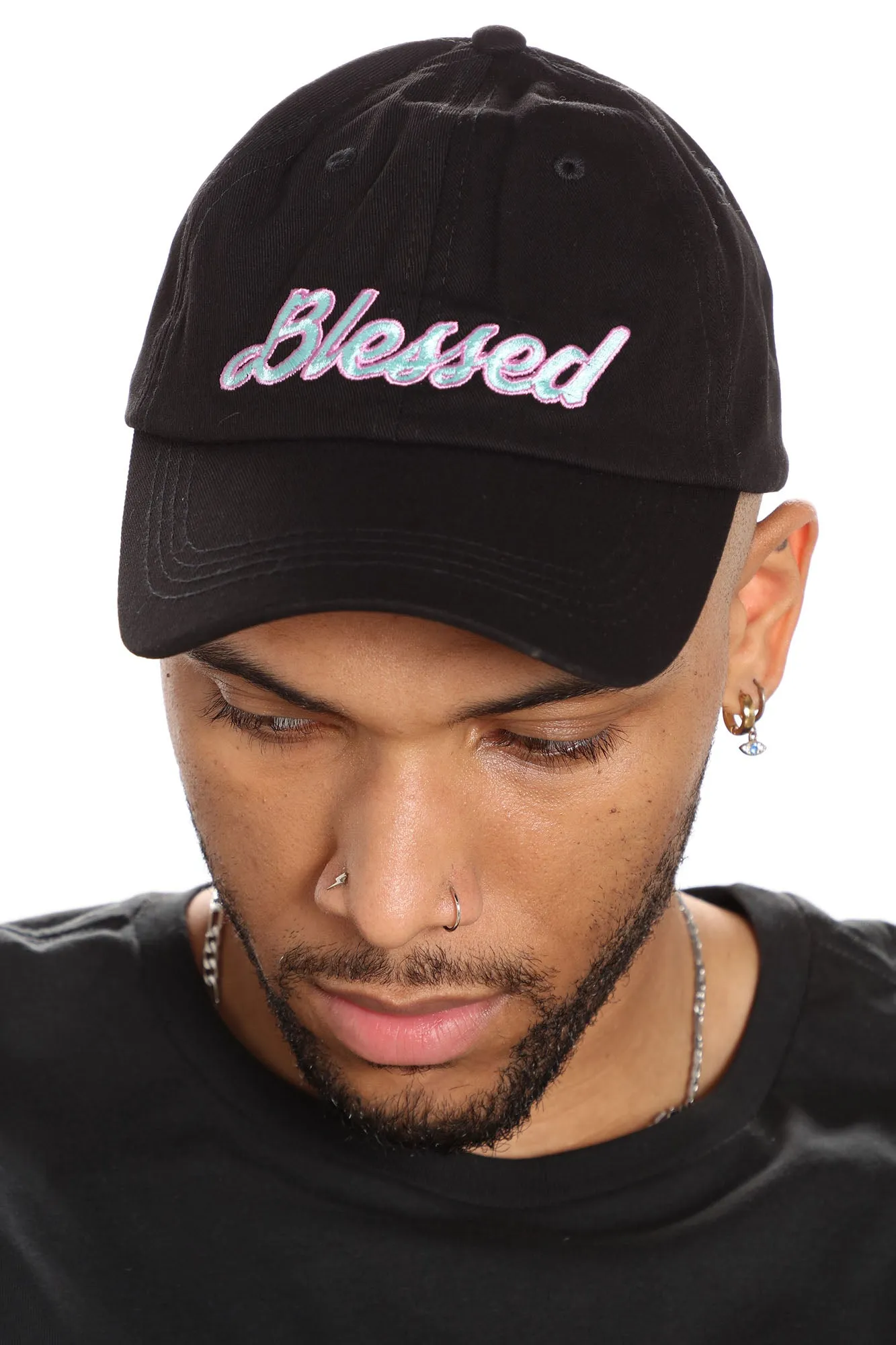 Blessed Dad Hat - Black