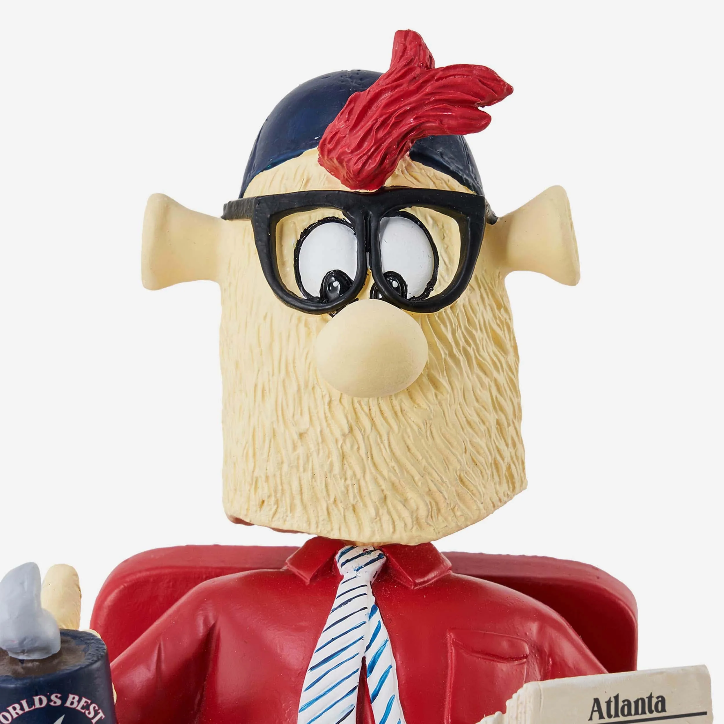 Blooper Atlanta Braves No 1 Dad Mascot Bobblehead