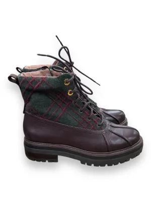 Boots Hiking By Louise Et Cie In Plaid Pattern, Size: 8