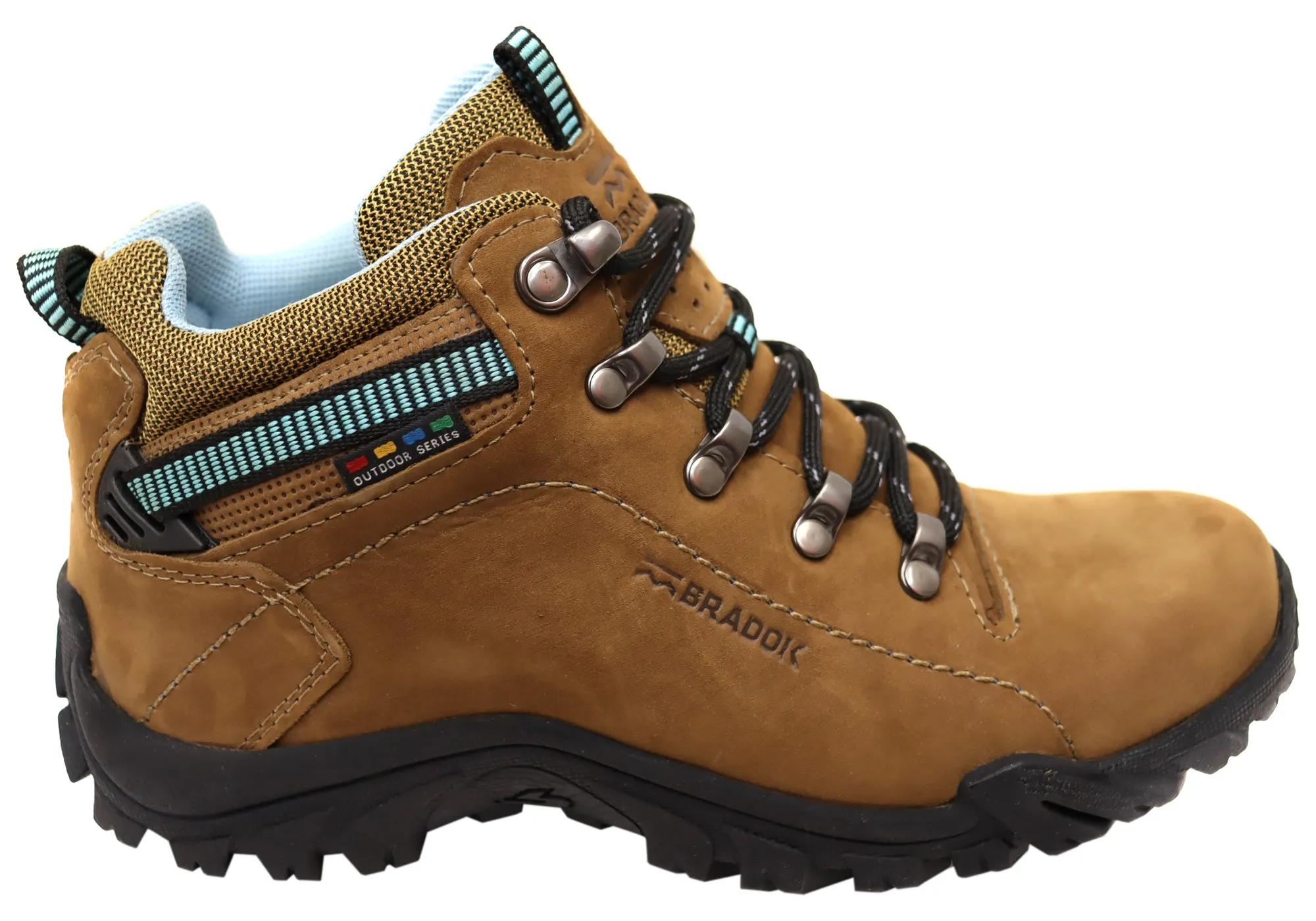 Bradok Kreek 2 W Womens Comfort Leather Hiking Boots Made In Brazil