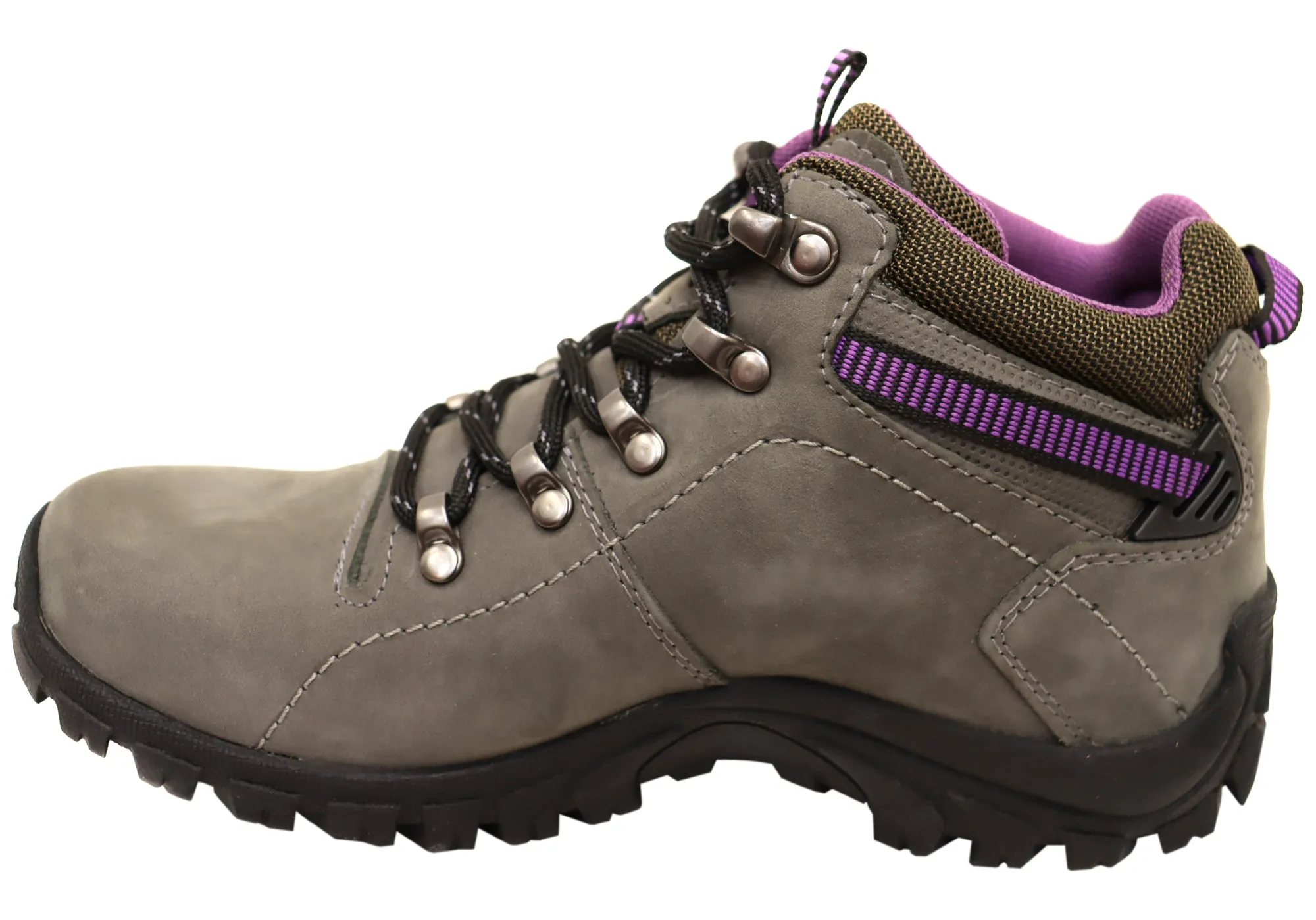 Bradok Kreek 2 W Womens Comfort Leather Hiking Boots Made In Brazil