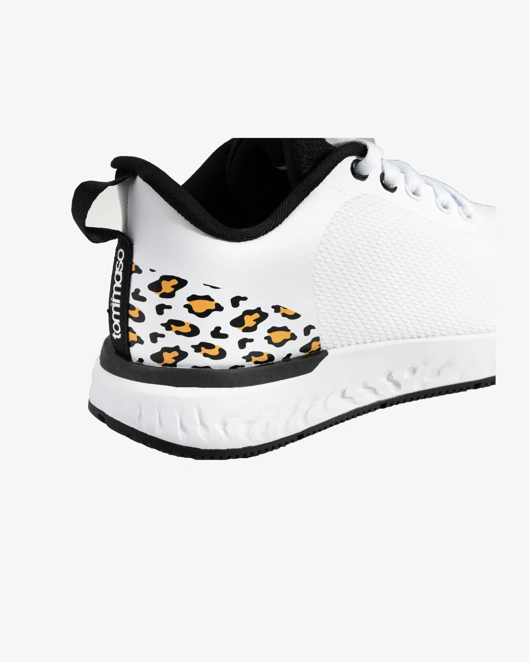 Capri II with SPD Cleats - white/leopard