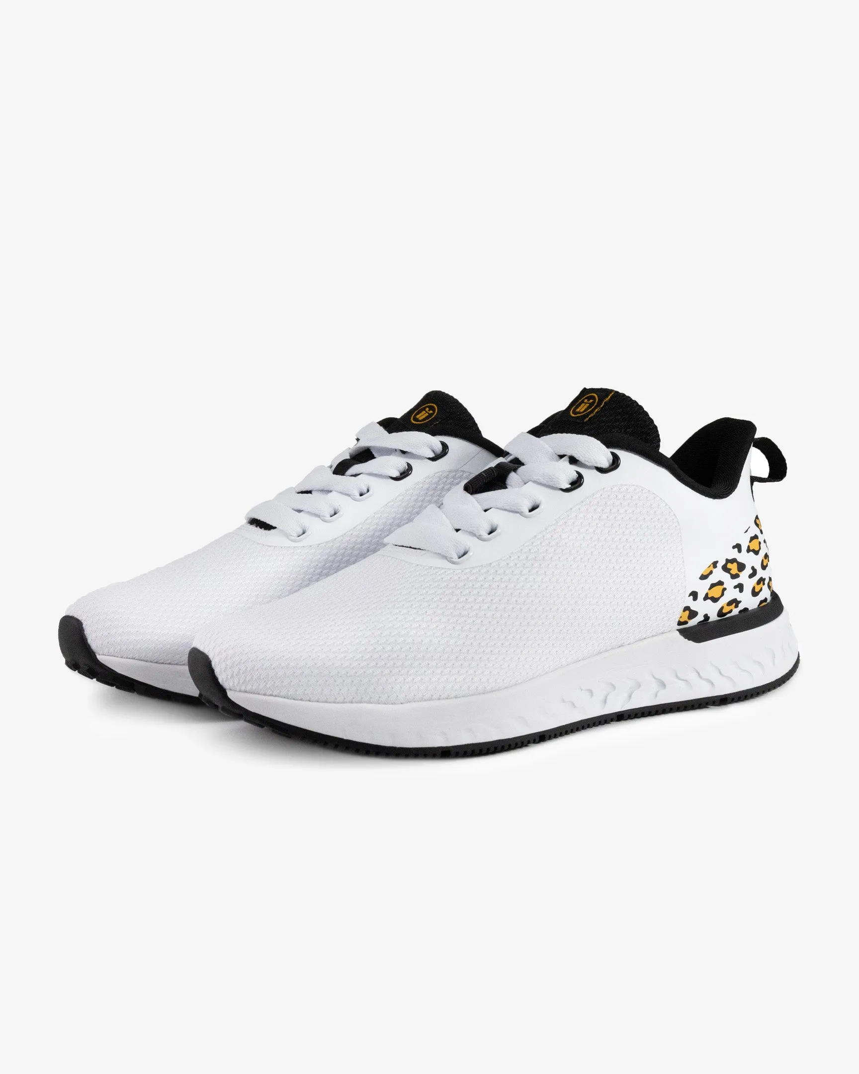 Capri II with SPD Cleats - white/leopard