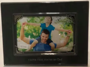 Ceramic Dad Frame - 4" by 6"