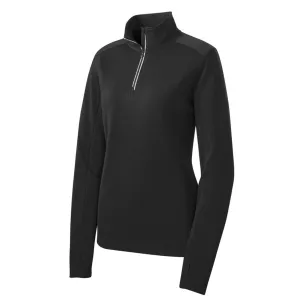 Customized Textured Dry Fit Quarter Zip - Ladies - Various Colors