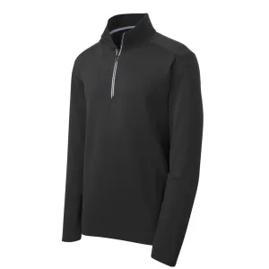 Customized Textured Dry Fit Quarter Zip - Men's - Various Colors