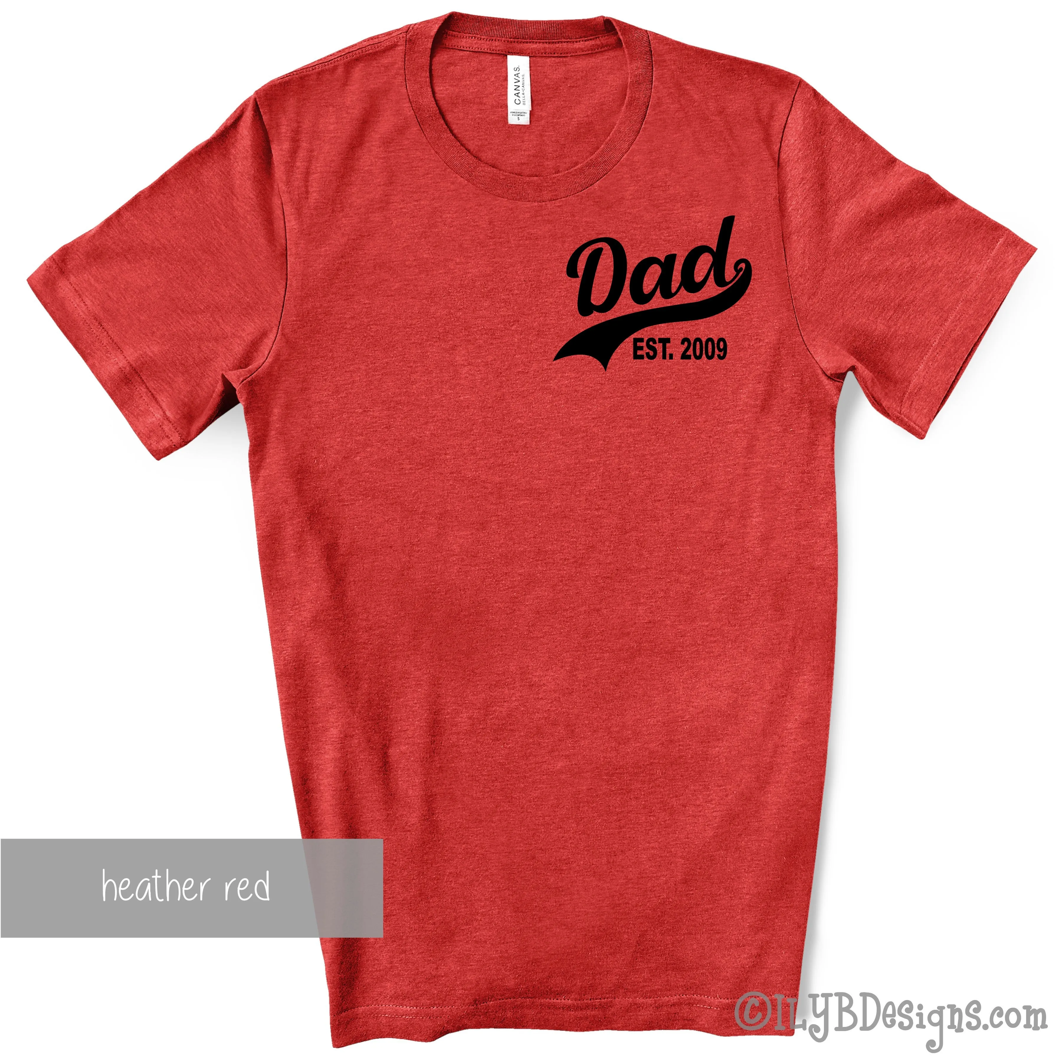 Dad Established Shirt Personalized - Father's Day Shirt - Father's Day Gift - Dad Gift