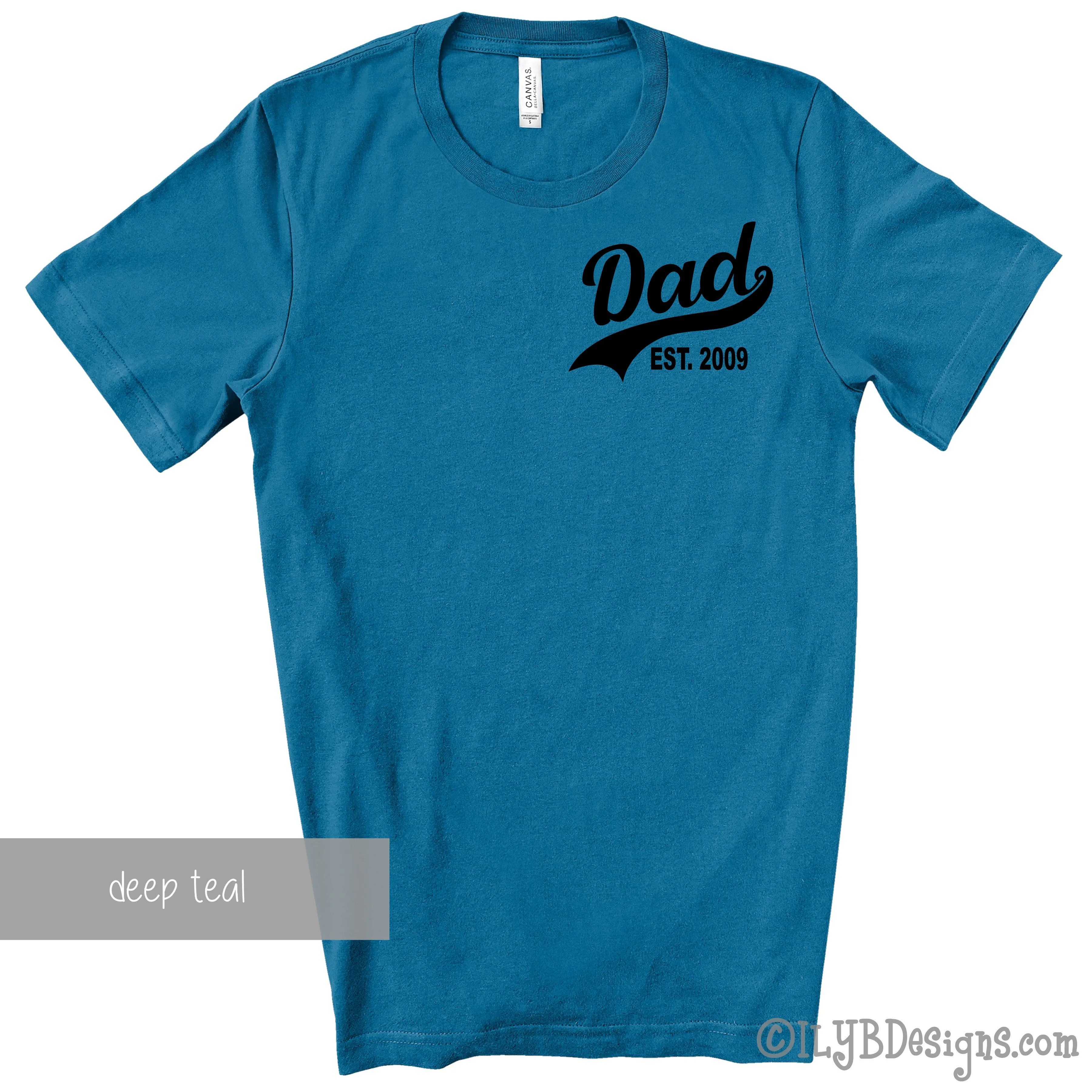 Dad Established Shirt Personalized - Father's Day Shirt - Father's Day Gift - Dad Gift