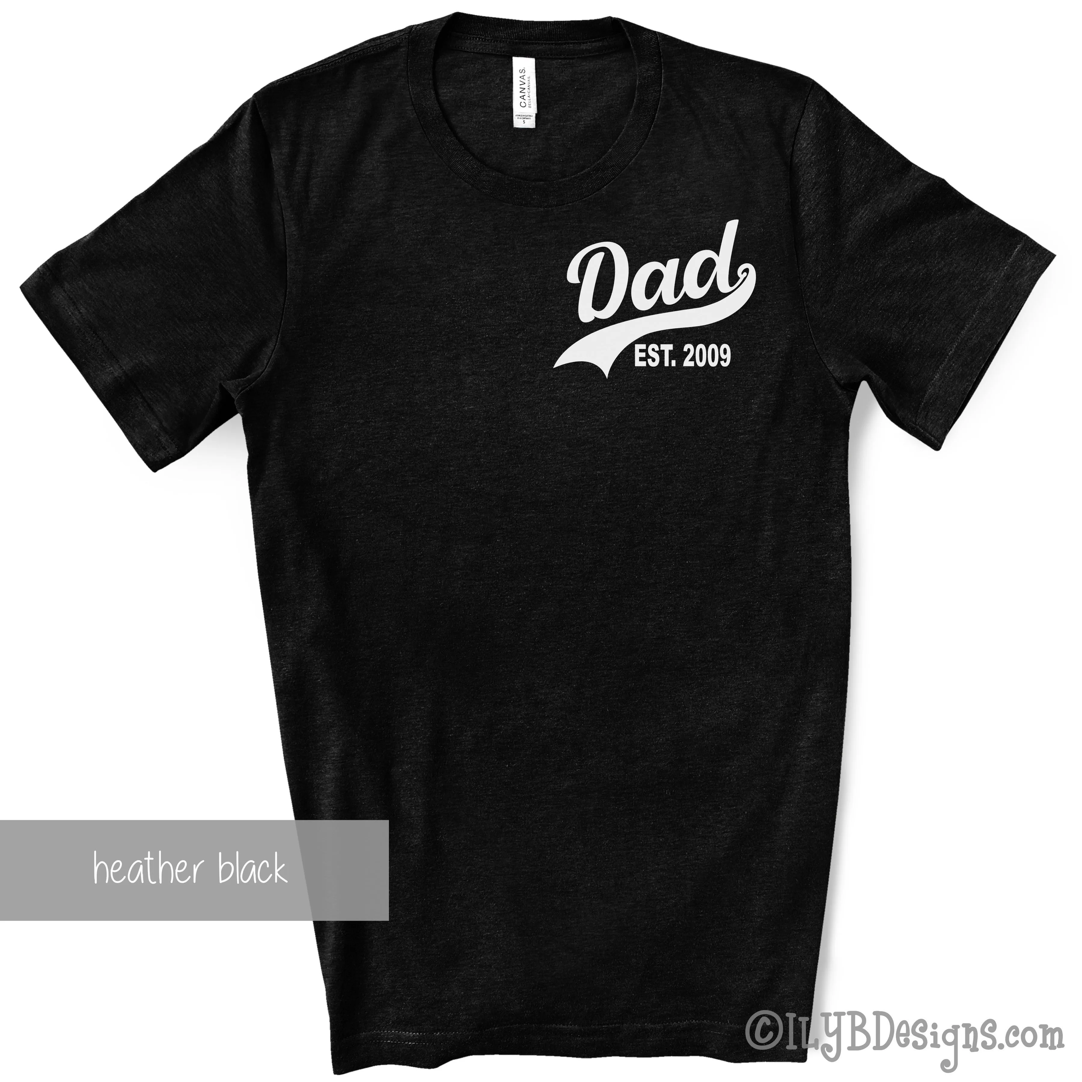 Dad Established Shirt Personalized - Father's Day Shirt - Father's Day Gift - Dad Gift