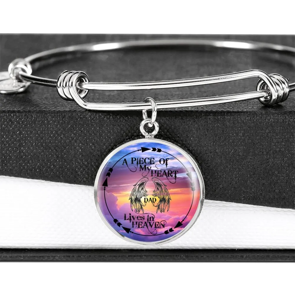 Dad In Heaven Bracelet