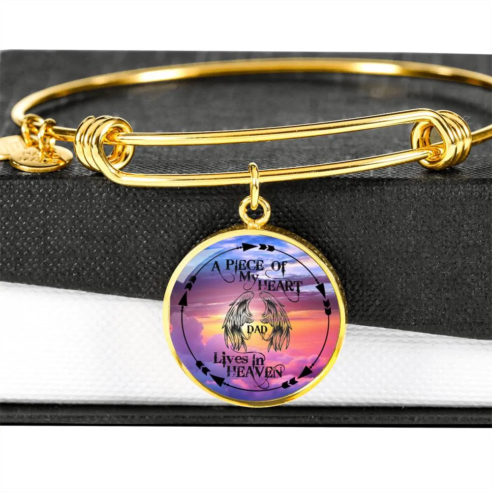 Dad In Heaven Bracelet