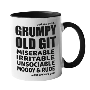 Dad you are a... Grumpy Old Git Mug