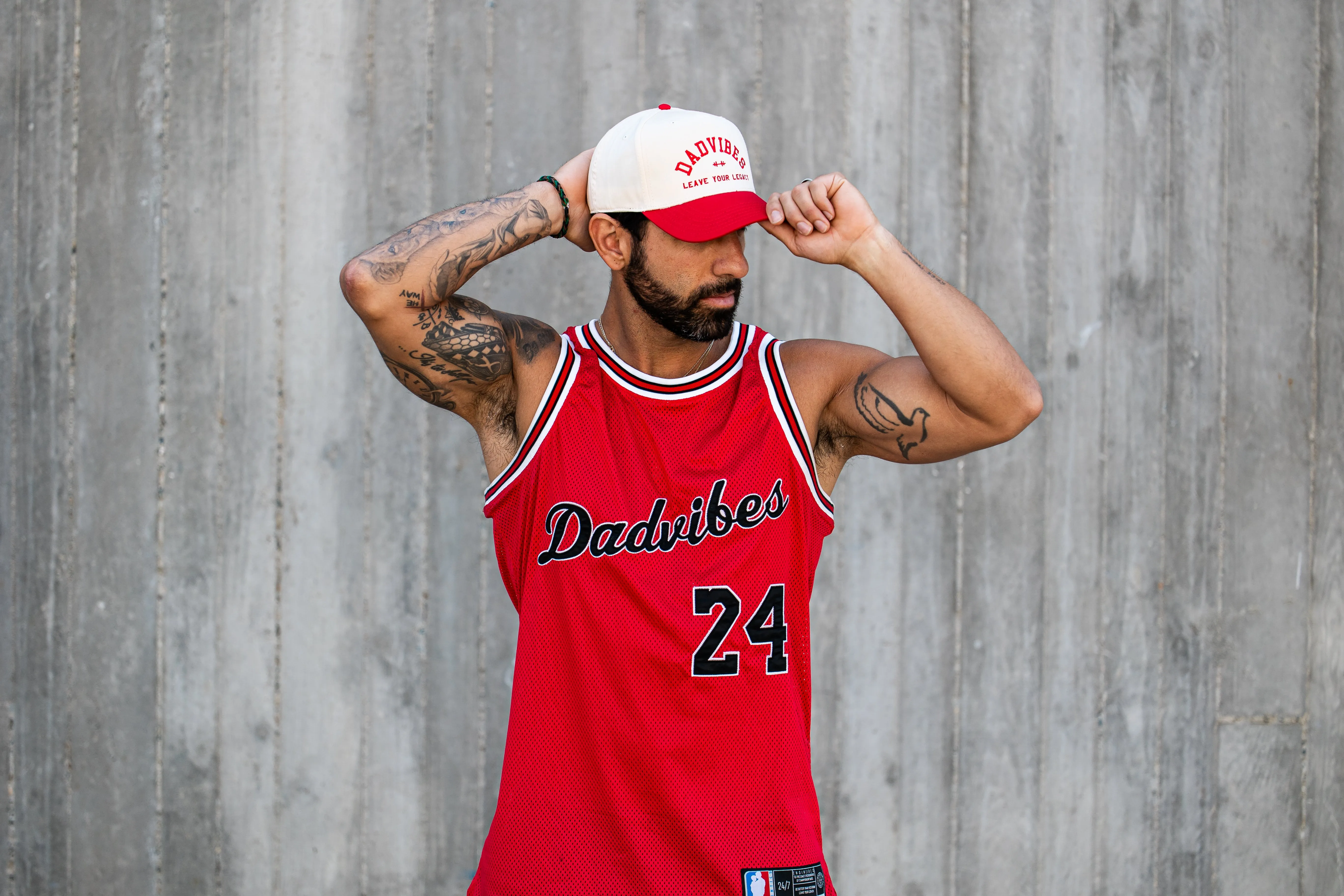 Dadvibes Basketball Jersey