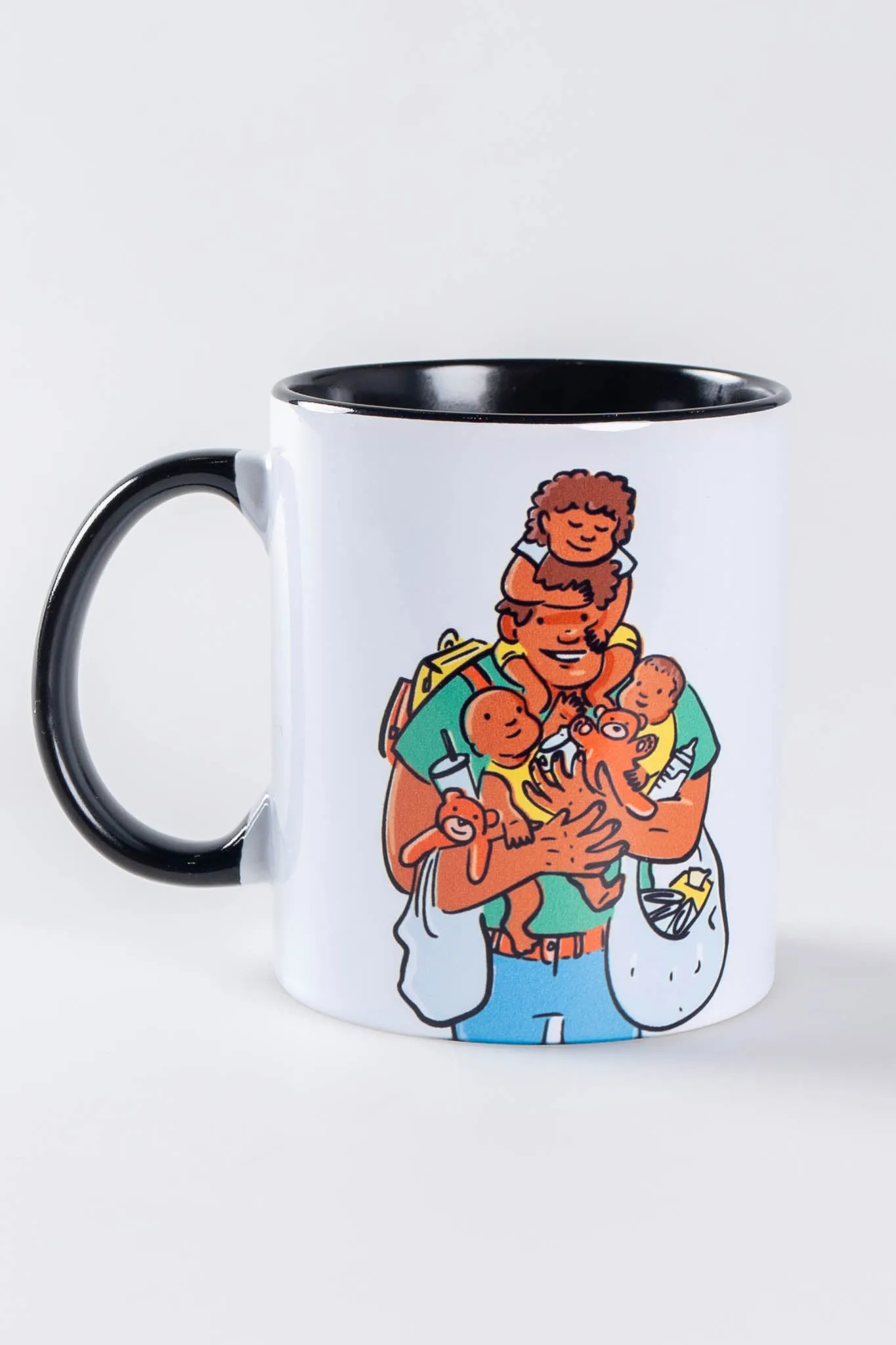 Deadly Super Dad "Baggage Handler" Ceramic Coffee Mug