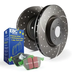 EBC Brakes S10KF1058 S10 Kits Greenstuff 2000 and GD Rotors