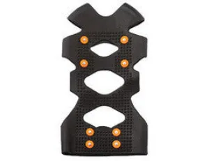 Ergodyne Large TREX 6300 Black Stretchable Rubber One Piece Ice Traction Device With Carbon Steel Studs For Boots And Shoes Size 8 To 11