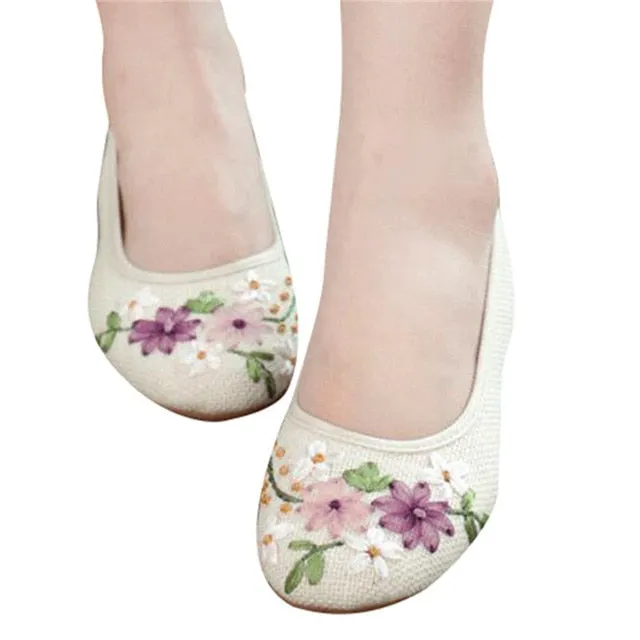 Fable Floral Flats