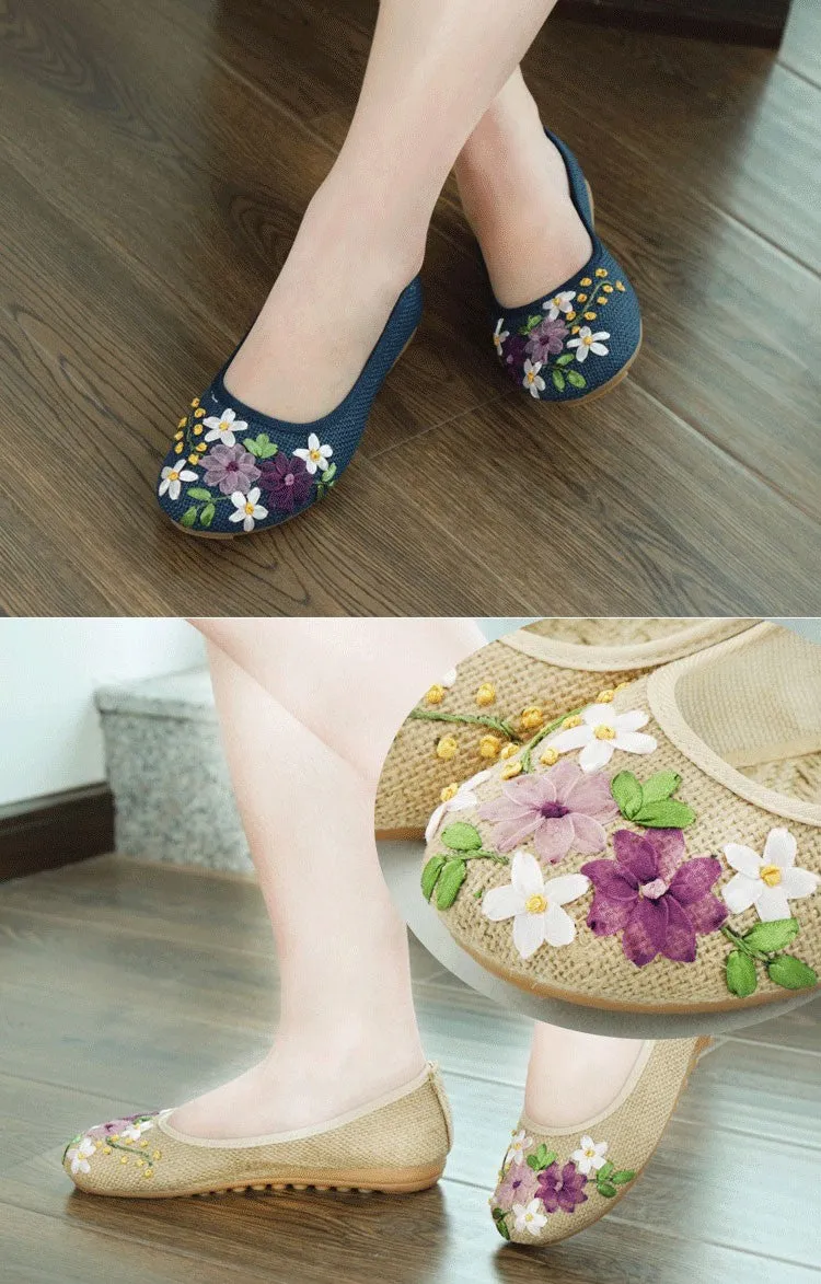 Fable Floral Flats