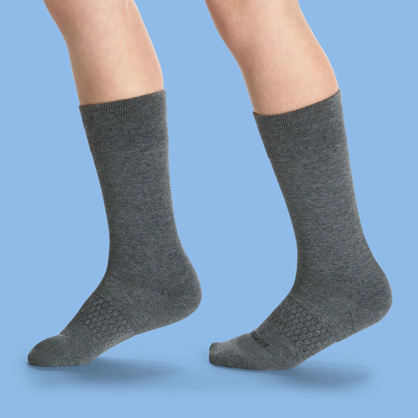 Father-Youth Dress Calf Sock 8-Pack