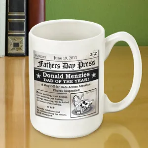 Father's Day Headline Mug