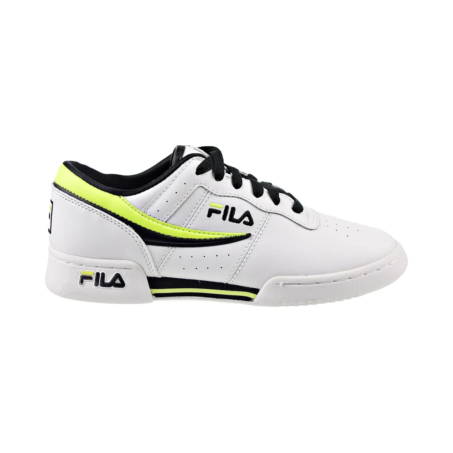 Fila Original Fitness Men's Shoes White-Black-Yellow