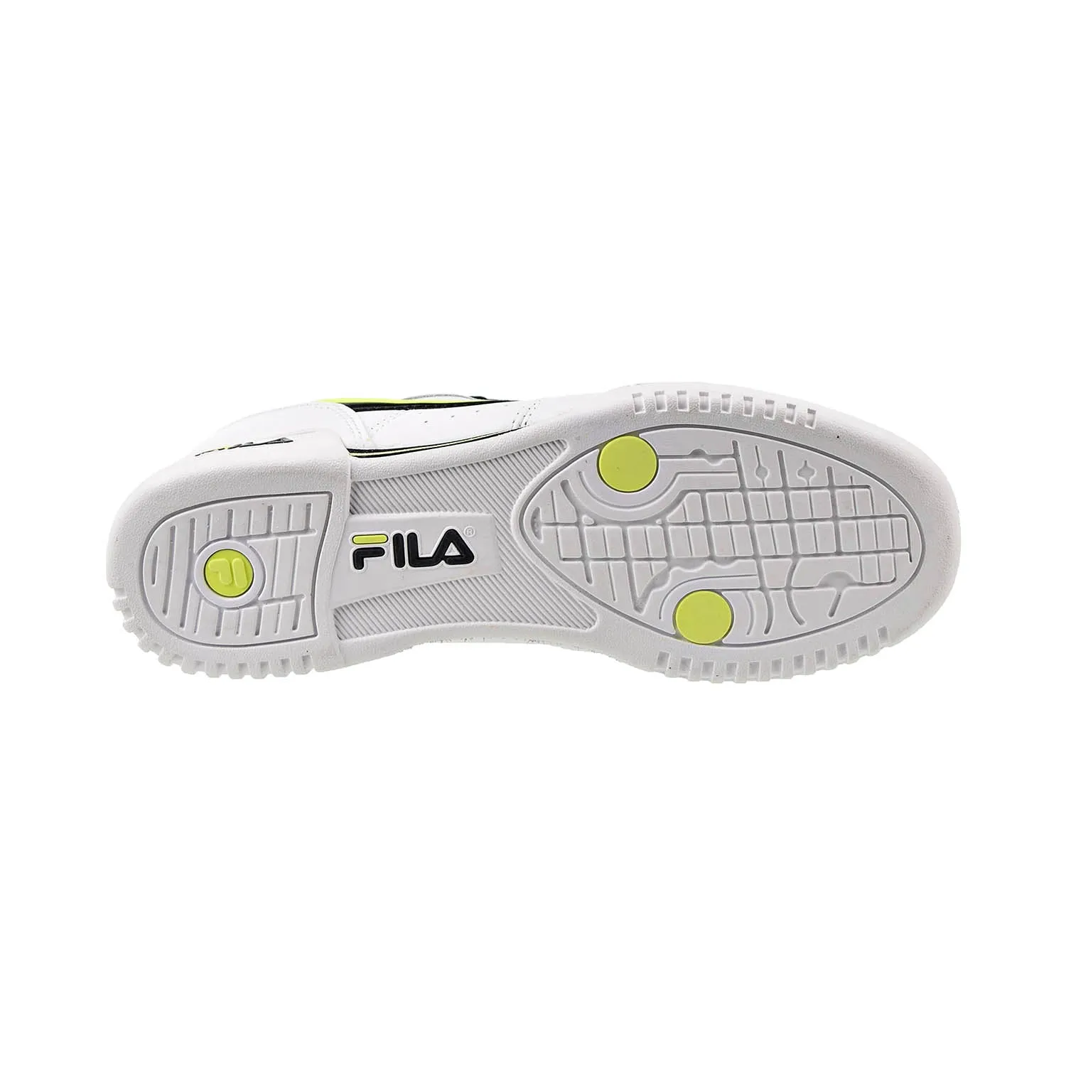 Fila Original Fitness Men's Shoes White-Black-Yellow