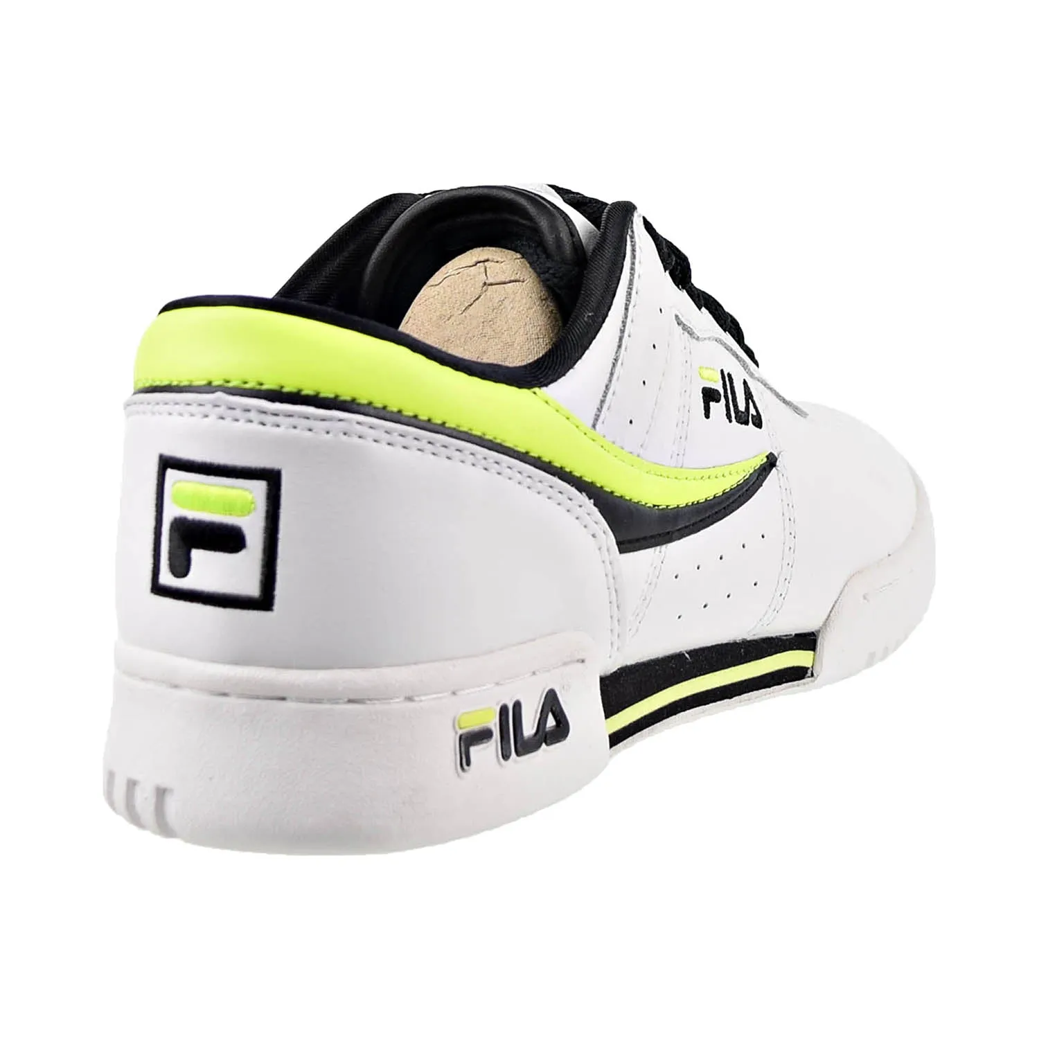 Fila Original Fitness Men's Shoes White-Black-Yellow