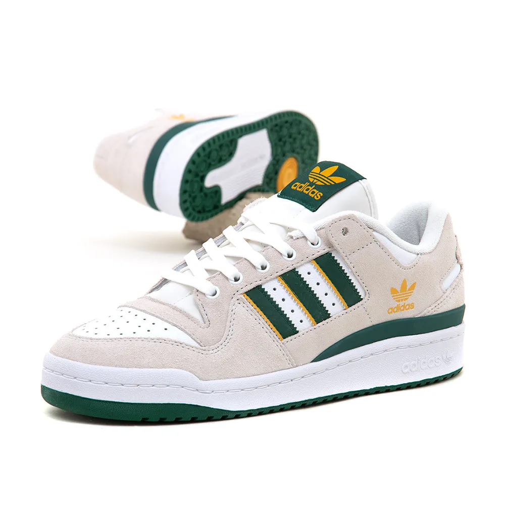 Forum 84 Low ADV (Crystal White / Dark Green / Preloved Yellow) (S)